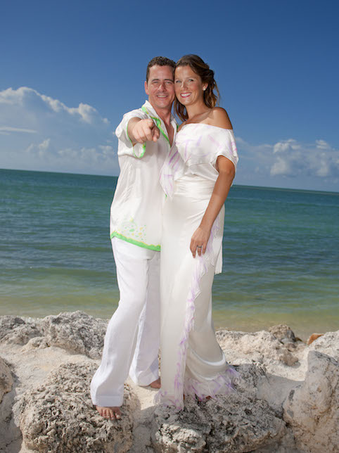 Beach wedding dress 