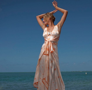 Flowy Beach Wedding Dress - Look Book for Celine