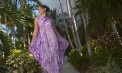 Free flowing beach wedding dress styles - Look Book for Saint Thomas - Look 1 front