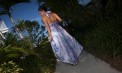 Chic Luscious Silk Destination Bridesmaid Skirt Ensemble - Seychelles - Look 1 back