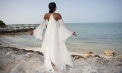 Angelic Second Marriage Wedding Dresses Beach - Look 1 back