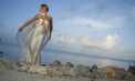Glamourous Beach Sarong Wedding Dresses - Look 2 front