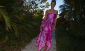 Strapless Bandeau Mermaid Style Beach Wedding Dresses - Martinique - Look 2 front