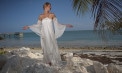 One Shouldered Second Marriage Wedding Dresses Beach - Look 2 Front
