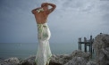 Choker Halter Sophisticated Bridesmaid Destination Skirt Ensemble - Sirena - Look 2 back