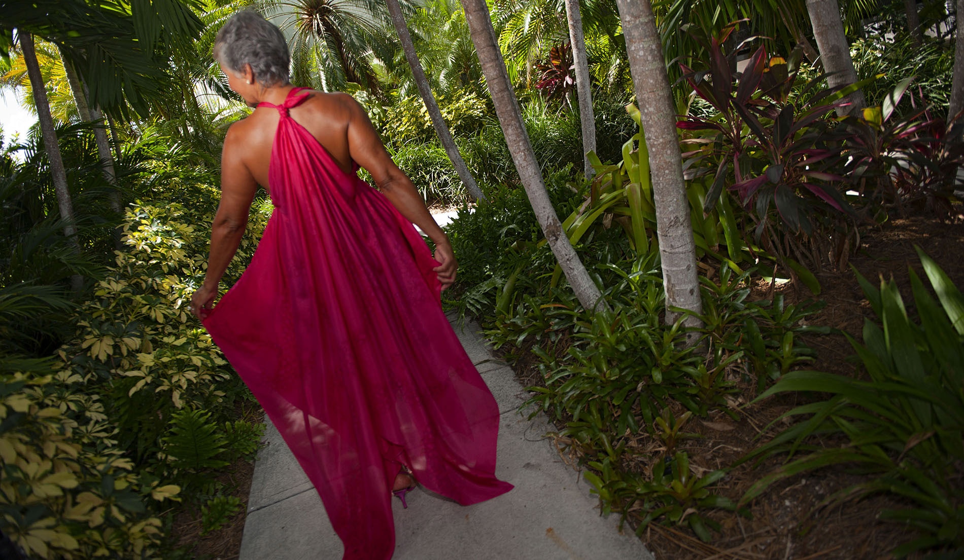 Empire Waist Unique Colorful Wedding Dresses - Marquesas - Look 3 back