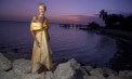 V Neck Beach Inspired Wedding Dresses - Look 3 Front