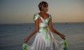 Destination Unique Beach Wedding Dresses - Look 3 back