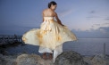 Strapless Bustier Inspired Wedding Dresses - Look 4 back