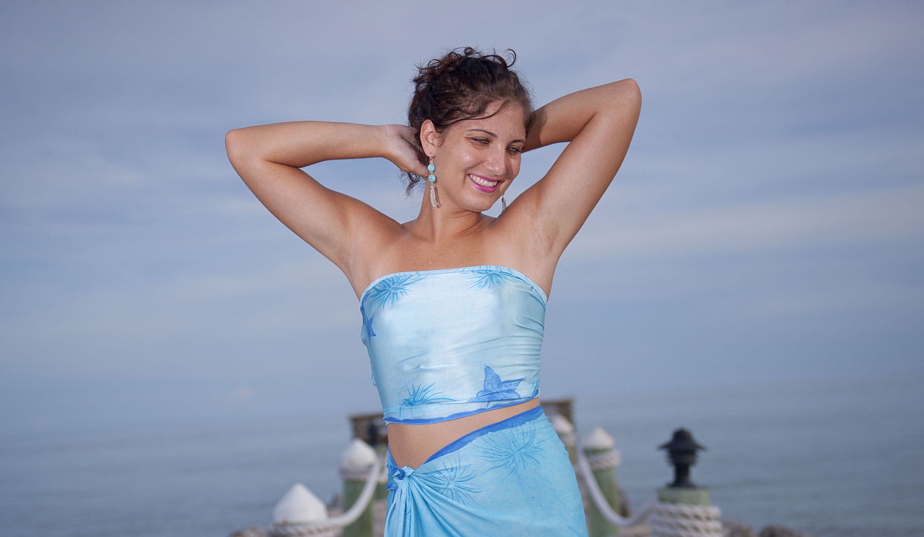 destination wedding sarongs - SINGLE-SARONG DRESS LOOKS - Look 5 front