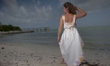 Simple Second Wedding Dresses Beach - look 5 back