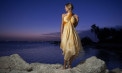 Criss-Cross Halter Beach Inspired Wedding Dresses - look 6 front