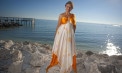 Asymmetric Beach Inspired Weeding Dresses - look 8 front