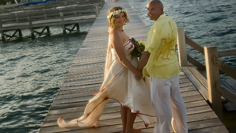 Tara Stevens Belize Beach Wedding